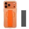 Coque arrière UNIQ Heldro Air MagClick MagSafe pour Apple iPhone 17 Pro - Transparent/Orange 3